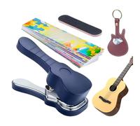 Kit de punzonado de púas de guitarra - Dispositivo de elaboración de púas de 16 cm, unidad de corte de metal, diseño ergonómico | Acción de palanca suave, kit de formación de personalizado, acces