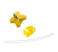 Kit de purga de freno de bicicleta con conector adaptador de borde para SRAM para guía para nivel RSC para fuerza junta de llenado de aceite rojo