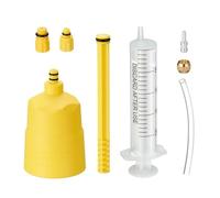 Kit de purga de frenos hidráulicos - Embudo de inyector de de 20 ml Manguera de embudo bloqueado Herramienta de engrase de bicicleta | Accesorio de mantenimiento de bicicletas de fácil uso para