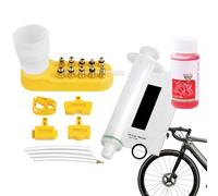 Kit De Purga De Frenos - Kit De Reparación De Cilindros Manual, Kit De Purga De Líquido De Freno | Kit De Purga De Freno De Disco Hidráulico De Montaña, Para Motocicleta, Casa, Taller De Fábrica
