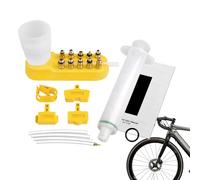 Kit De Purga De Frenos - Kit De Reparación De Cilindros Manual, Kit De Purga De Líquido De Freno | Kit De Purga De Freno De Disco Hidráulico De Montaña, Para Motocicleta, Casa, Taller De Fábrica
