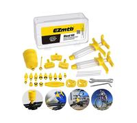 Kit de purga de frenos para bicicleta: para un mantenimiento eficiente de los frenos, incluye un completo juego de herramientas con aceite m