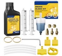 Kit de purgafrenos de disco para MAGURA,150 ml de líquido de frenos mineral Frenos de disco para bicicleta Kit de purga hidráulica