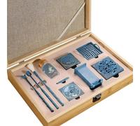 Kit de quemador de polvo ncense de 9 piezas, herramienta de molde de bricolaje, con moldes de cono de torre de reflujo, para yoga, meditación y fragancia para el hogar