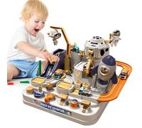 Kit De Racing Pathway: Curso De Autos Impulsados por Gravedad, Entretenimiento De Ingeniería Preescolar, Constructor De Coordinación Práctica, Juguete Creativo para Resolver Problemas