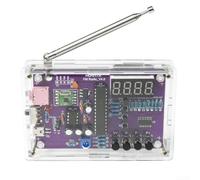 Kit de radio FM, 1 paquete de módulo electrónico DIY con chip RDA5807S rango de frecuencia de 87-108 MHz pantalla digital para práctica de soldadura, adecuado para aficionados y entusiastas de la