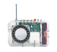 Kit de radio FM DIY de 50-108 MHz, kit de práctica de soldadura de circuitos integrados ajustable