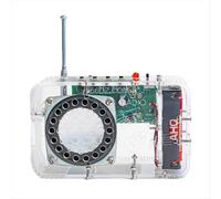 Kit de radio FM DIY de 50-108 MHz, kit de práctica de soldadura de circuitos integrados ajustable