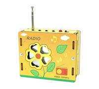 Kit de Radio FM para Montar | Juguetes Educativos de Ciencia | Kit de Electrónica para Niños - Estudiantes Homeschoolers Entusiastas Profesores Actividades