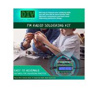 Kit de Radio FM, Proyectos de Soldadura de Bricolaje, Radio para Aprender, Enseñar, Educación STEM, Regalo Ideal para Familiares y Amigos