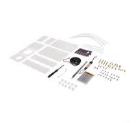 Kit de radio FM sin soldadura DIY Electronics STEM Project | No necesita soldadura, conectores modulares, montaje de destornillador, bandas FM/AM/SW, pantalla de reloj digital