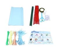 Kit de ramo de chenilla HOSEONFN para bricolaje, arreglos florales de terciopelo, flores artificiales para bodas, decoración del hogar, con herramientas y manual de instrucciones.