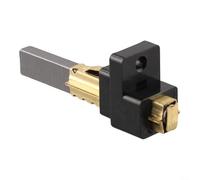 Kit de recambio de escobillas de carbón con soporte para motores de aspirador que cumplen con los criterios de dimensión de 6,5 x 11 x 32 mm