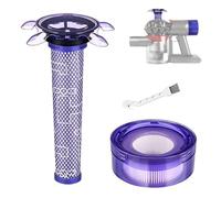 Kit de Recambio de Filtro de Aspirador para Dyson V7 V8 Filtro+ Inalámbrico Sv10, Sv11 Filtro de Recambio de Aspirador Inalámbrico, 1 Prefiltro Star y 1 Postfiltro Hepa Sustituye la Pieza (1)
