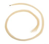 Kit de recambio de pelo de caballo con arco de violín para violines de 4/4 3/4 1/2 1/4 1/8 hecho de pelo natural de cola de caballo para tensión y tono constantes (4/4)