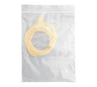 Kit de recambio de pelo de caballo con arco de violín para violines de 4/4 3/4 1/2 1/4 1/8 hecho de pelo natural de cola de caballo para tensión y tono consistentes (1/2)