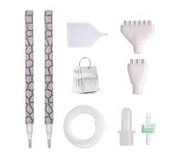 Kit De Recambio Para Pluma De Pintura Con Gemas | Suministros Para Manualidades Con 2 Filtros | Herramienta Para Puntear Uñas,Para Adultos Niños Principiantes Hogar Escuela Pintor