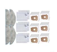 Kit de recambio para Roomba Y0112 6 filtros para bolsas de polvo | Atrapa el 99% de polvo fino, aire más fresco, hipoalergénico, material duradero, alto rendimiento