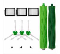 Kit de Recambios compatible con Irobot Roomba series i y e E5 E6 E7 i1 i3 i4 i7 i7+j7 Accesorios de remplazo completo, un juego de 2 cepillos Multisuperfice,3 cepillos laterales y 3 filtros Hepa