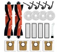 Kit de recambios de 19 piezas para Xiaomi Robot Vacuum 5/5 Pro | Cepillos, filtros HEPA, mopas y bolsas de polvo