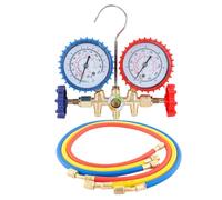 Kit de Recarga de Aire Acondicionado para Auto,Manómetro de Precisión Completo y Práctico R134A | Juego de Manómetros para Refrigerante AC,Para Adultos, Entusiastas, Familias, Amigos, Mujeres