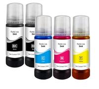 Kit de Recarga de Botella de Tinta de Tinte Compatible con Impresora de inyección de Tinta L3150 L3110 L3100 L3210 L3250 L1110 5190(5Pcs)