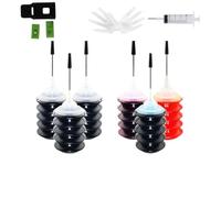 Kit de Recarga de Tinta Compatible con Cartuchos de Tinta Combinados Verite 5 5XL 5XXL 5 3XL, Paquete a Granel para V50 V55 V55W Eco V55 Plus V60 Eco V640(3pcs Black 3 C)