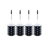Kit de Recarga de Tinta Compatible con Cartuchos de Tinta Combinados Verite 5 5XL 5XXL 5 3XL, Paquete a Granel para V50 V55 V55W Eco V55 Plus V60 Eco V640(4pcs Black)