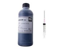 Kit de Recarga de Tinta Universal de 500 ML para impresoras de inyección de Tinta compatibles con Cartuchos H-P y CISS(Black with Syringe)