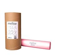KIT de Recarga MELLOA Para Cartuchos de Pañales 10 Recarga compatible con Tommee Tippee Sangenic Tec Simplee Twist & Click Spross Ubbi Magic Littycat y muchos otros (Rosa, 100m + Tubo de papel)