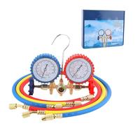 Kit de Recarga para Aire Acondicionado del Coche - con Manómetro y Precisión Completa R134A,Juego de Manómetros para Refrigerante AC,para Adultos, Amigos, Parejas