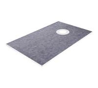 Kit de Receptor de Ducha Impermeable SucceBuy, 96 x 152 cm, con Desagüe Desviado y Abrazadera de PVC
