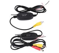 Kit de Receptor y Transmisor Inalámbrico de Vídeo de 2,4 Ghz, de Monitor de Cámara de Respaldo para Aparcamiento de Coche
