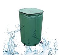 Kit de recolección de Agua de Lluvia para jardín. Barril portátil Compacto de 1000 litros con Soporte y Grifo. Ideal para Uso en Exteriores. Sistema de recolección de AGU