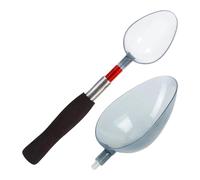 Kit de recolección de de perro, recogedor de para cachorros de mano larga, recogedor de telescópico reutilizable con asa para interiores y exteriores