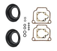 Kit de reconstrucción de carbohidratos para motor BMW-R100 refrigerado por aire, kit de mantenimiento de carburador de motocicleta con juego completo de juntas, juntas tóricas, diafragmas