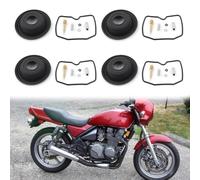 Kit de reconstrucción de carburador juego de 4 con diafragma de vacío compatible con ZL600A ZL900A1 ZL1000A1 para Zephyr y ZR550B