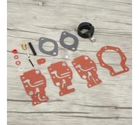 Kit de reconstrucción de carburador para motores fueraborda Johnson y Evinrude - Compatible con 6HP, 8HP, 9.9HP, 15HP, 20HP (modelos 1986-1996) - Pieza de repuesto