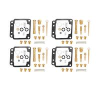 Kit de reconstrucción de carburador para XJ750 XJ 750 Seca 1982 1985 Caucho metálico premium Reparación de carburador de motocicleta de 84 piezas Piezas de repuesto para mejorar