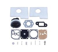 Kit de reconstrucción de diafragma de carburador con filtro de aire y colector de admisión for motosierra 017 018 MS170 MS180