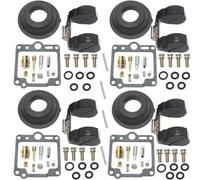 Kit de reconstrucción para carburador Kit De Reparación Carburador Para Yamaha FJ1100, FJ1200, FJ 1100 Y 1200. Piezas Repuesto Para El Diafragma Del Flotador reemplazo kit