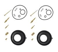 Kit De Reconstrucción Reparación Carburador 2 Piezas Motocicleta para CJ360 CB360 CL360 Juego Carburadores Junta Deslizante