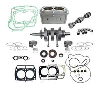 Kit de reconstrucción y reacondicionamiento cigüeñal, árbol levas, cilindro, pistón juntas Compatible With motocicleta, compatible con Polaris Sportsman 800, Ranger, RZR ATV UTV