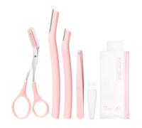 Kit De Recorte De Cejas - Peine De Tijeras Portátiles, Herramienta De Preparación De Precisión, Accesorio Para El Cabello Facial A Prueba De Óxido | Cortador De Cejas Para Hombres Para Mujeres Cubiert