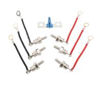 Kit de rectificador de diodos 25A RSK1001 3 diodos positivos 3 diodos negativos compatibles con generador grupo electrógeno 8 cm de longitud