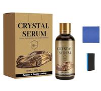 Kit de Recubrimiento Cerámico para Automóviles - Suero Cristalino, cerámico avanzado para automóviles, 9H+ de protección cerámica y cristalina para protección automotriz, hidrofobicidad (1Set)