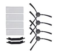 Kit de reemplazo de barredora Juego de accesorios ecológicos duraderos con raspador de filtro de cepillo lateral para aspiradoras robot M210 M210S M213 M210B M213S K2 K3 K4