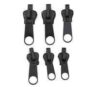 Kit de reemplazo de cremallera | 6 piezas de suministros de costura reutilizables y desmontables, reemplazo de la cabeza de la cremallera, para manualidades chaqueta maletas, bolsos, mochilas y