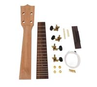 Kit de Reemplazo de Diapasón de Chasquido de Ukelele, Construya su Propio Kit de Ukelele Hawaii, Ukeleles Soprano de 23 Pulgadas para Estudiantes para Niños, Todas las