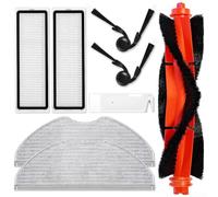 Kit de reemplazo de paño de fregona de filtro lateral principal para Xiaomi Robot Vacuum S40C E101 Set para limpieza efectiva de pisos bordes y esquinas